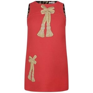 ❤️ Dolce & Gabbana girls red wool bow dress 💃🏻